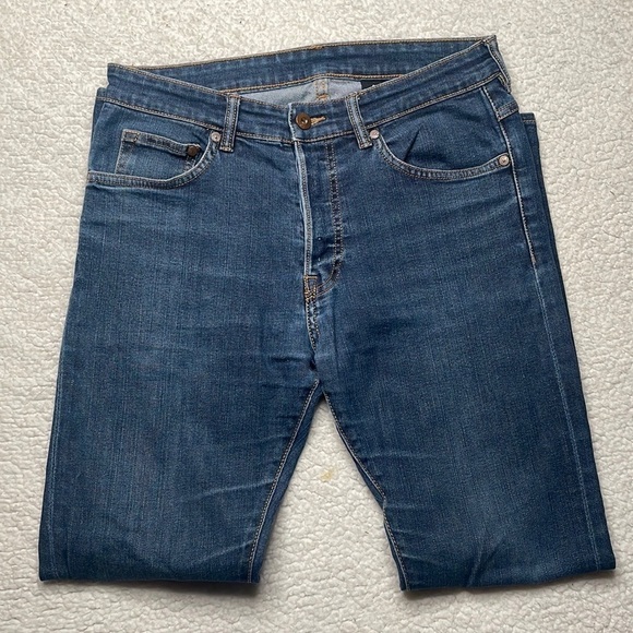 H & M Skinny Low Waist Ankle Shirt Cropped Size 31 - Picture 3 of 8